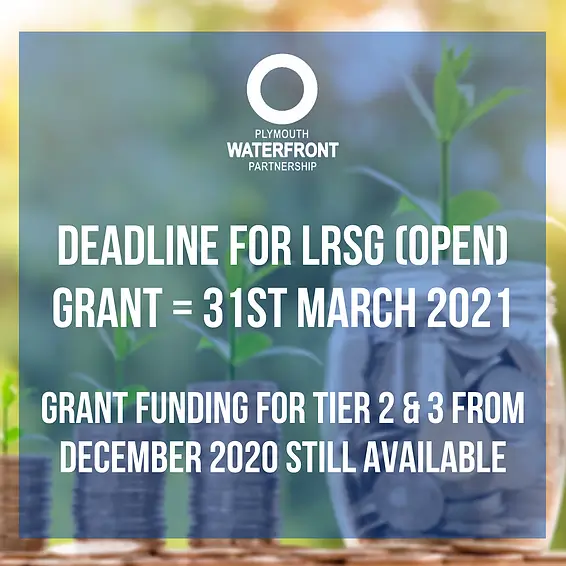 Grant funding for Tier 2 & 3 from December 2020 still available