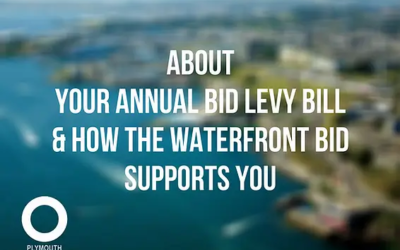 About your annual BID levy bill and how the Waterfront BID Supports you