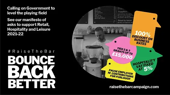 We are backing a national campaign to call for urgent Government action to save businesses