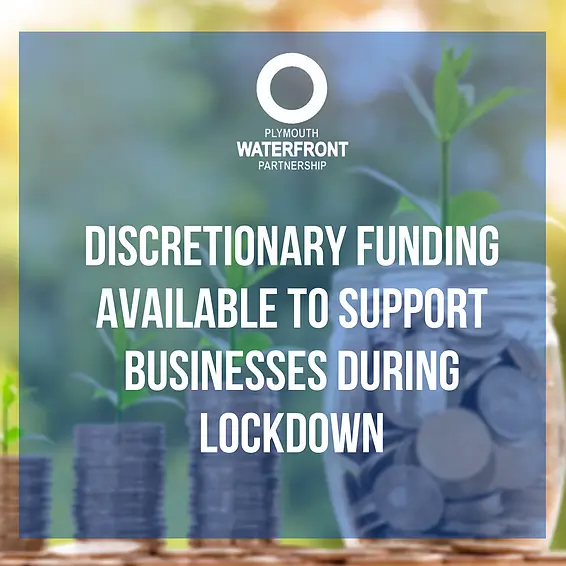 Discretionary funding available to support businesses during lockdown