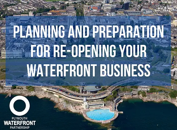 Planning and preparation for re-opening your Waterfront business