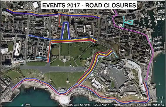 Major Events Calendar 2017 – Road Closures