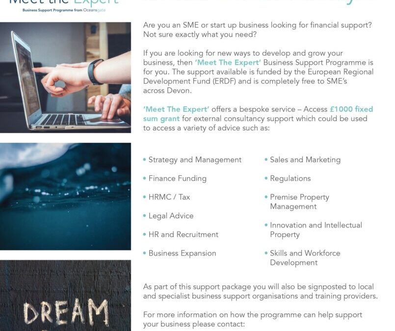 Grant opportunity for businesses – £1000