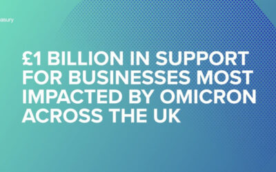 £1 billion in support for businesses most impacted by Omicron across the UK