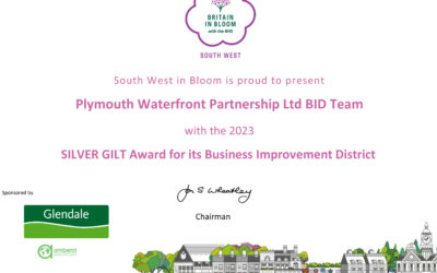Blooming marvellous result for Plymouth waterfront at Britain in Bloom awards