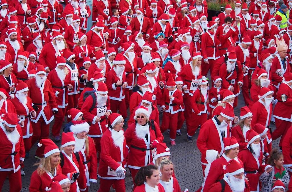 Plymouth’s Santa Fun Run 2023
