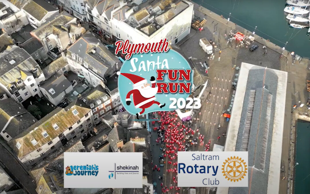 VIDEO: Plymouth Santa Fun Run 2023