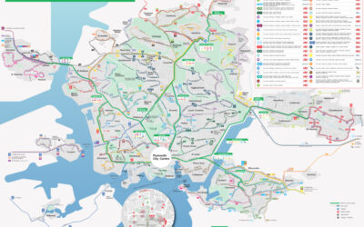 Plymouth Public Transport Network Map 2024