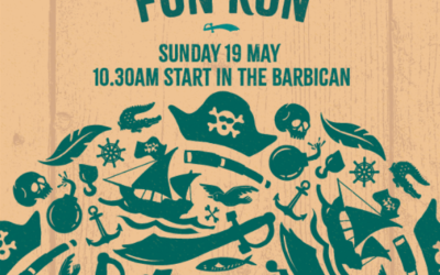 Sign up for the UK’s first ever Pirate Fun Run, in aid of Jeremiah’s Journey, as part of Plymouth Pirates Weekend!