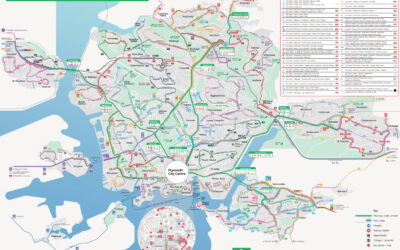 Plymouth Public Transport Network Map 2024 – April Update