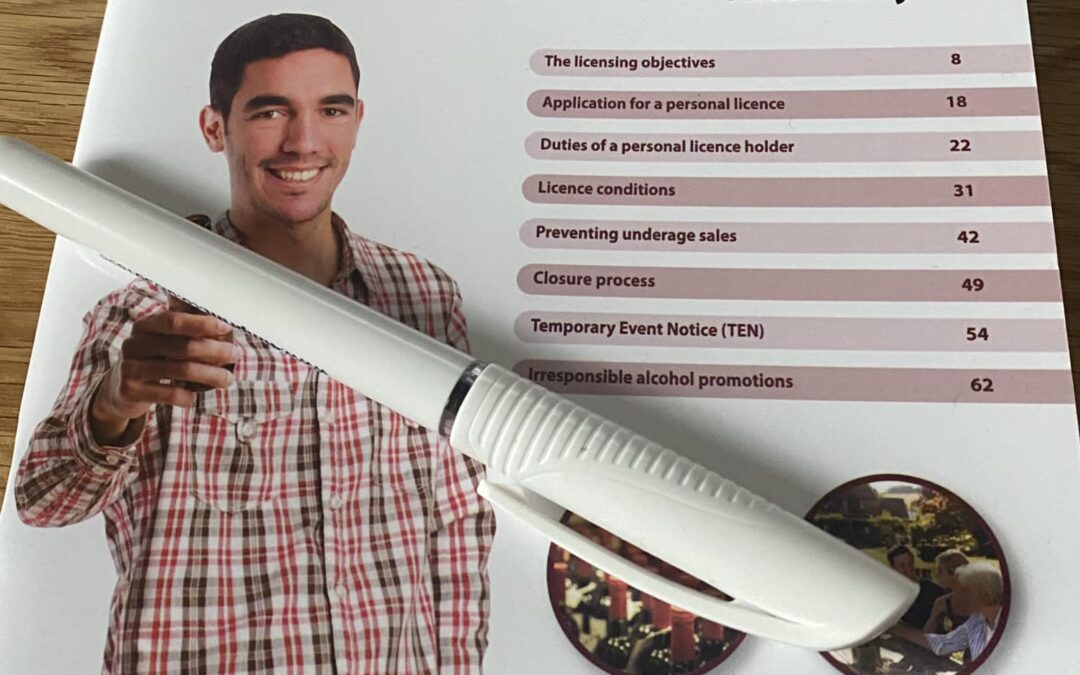 Personal Licence training Course – Thursday 20th June