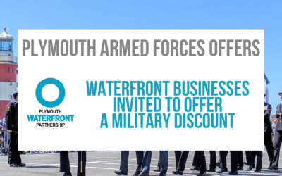 Waterfront businesses are being invited to offer a military discount for Plymouth Armed Forces Day