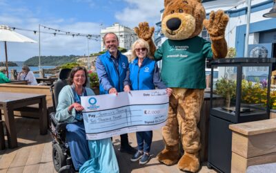 Plymouth Waterfront Partnership donates £2,000 to Jeremiah’s Journey