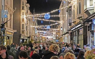 Trader places at Barbican Christmas Light Switch On 2026