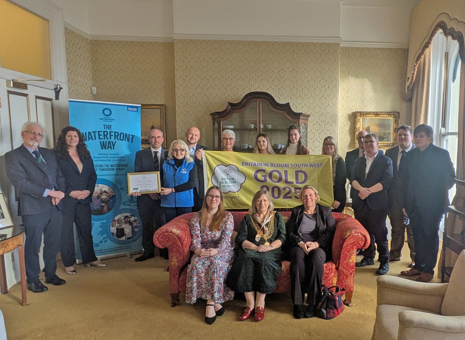 Celebrating our Gold Award for South West in Bloom 2025
