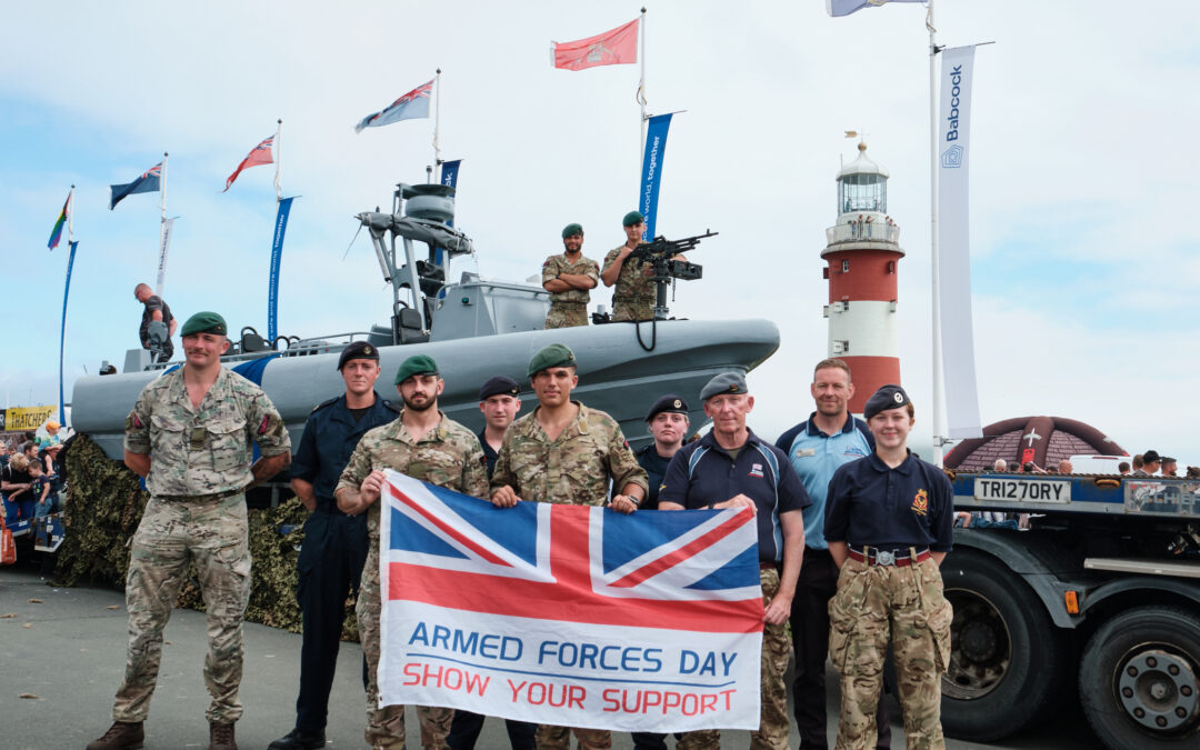 Take part at this year’s Plymouth Armed Forces Day