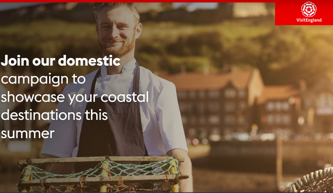 Join in the Visit England National ‘All on the Coast’ Campaign 