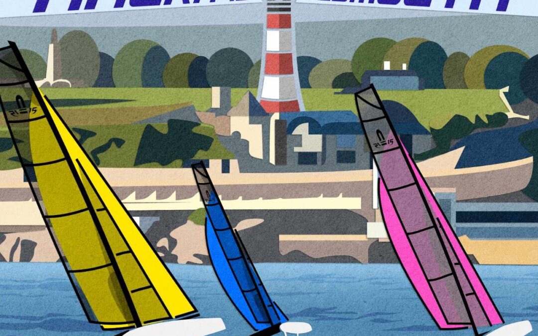 The Nacra 15 World Championship in Plymouth